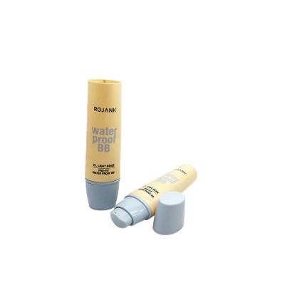 High quality durable bullet lipstick clear plastic hand cream tube