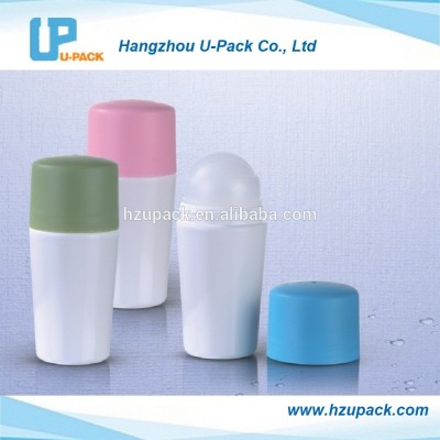 2016 new design roll on deodorant stick container with Hollow Ball 75ml