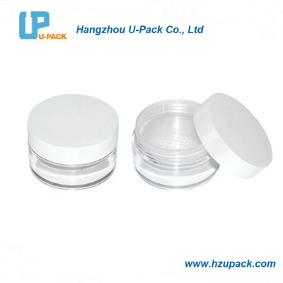 Loose powder container with sifter